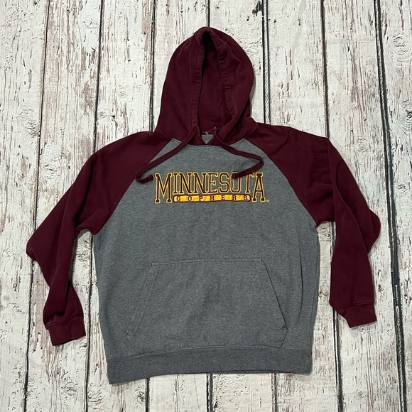 University of Minnesota Golden Gophers NCAA Hoodie Stitched Sweatshirt - Picture 1 of 3